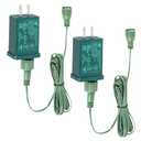 4 Pack 29V 13W LED Power Supply for Christmas Tree Lighting Class 2 LED Power Supply Waterproof IP44 Low Voltage Adapter with 9.8Ft Extension Cables for Holiday String Lights Outdoor Use