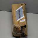 Doll Bassinet Handwoven Seagrass Moses Basket Portable Doll Carrier Natural Wicker Bassinet for Plush Bears, Shower Gift Decor, Photo Prop, Diaper Caddy