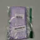 ZTOFERA for Samsung Galaxy S23 Ultra 5G Case 6.8",Cute Curly Wave Case with Star Glitter,Clear Shiny Bling Soft TPU Shockproof Phone Protective Cover for Women Girls-Purple