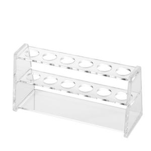 Acrylic Test Tube Holder Rack for 50ml Centrifuge Tubes ClearHolds 21-26mm Tubes (50ml, 6 Wells)