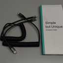 KIYODA USB Type C to Lightning Cable 3FT 2Pack, Coiled iPhone Charger Fast Charging for Car Short USBC Lightning iPhone Cord for iPhone14/13/12/11 Pro Max/iPad/CarPlay