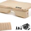 Pittman Backseat Bed for Truck - 60" Backseat Air Mattress for Truck, Vans & Large SUV Bed Mattress - Back Seat Bed for Truck Includes Pump, Pillow & Storage Bag - 60" x 35.5" (Tan)