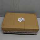 Lanpn Metal Christmas Tree Collar 20 inch, Christmas Tree Ring Collar for Small Mini Pencil Xmas Stand Cover Real Artificial Trees Indoor Outdoor Decoration (Bronze, Twill Weave)