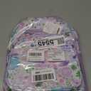 mibasies Toddler Backpack for Girls 2-4: Preschool Kindergarten Backpack - Cute Kids Backpacks for Girls - Flower Light Purple