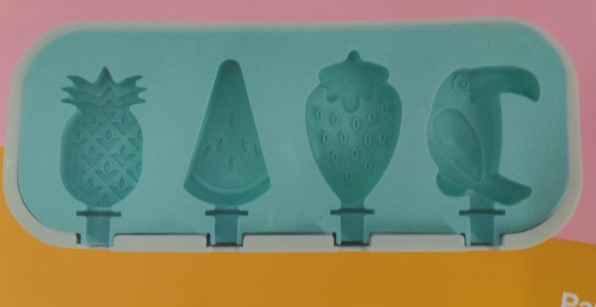 Silicone Fruit Pop Mold 2 Pack