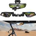 Side Mirrors for 2024-2025 Polaris RZR XP 1000, Adjustable Rear View Mirror Folding Side Mirrors for 2024+ Polaris RZR XP 1000/ XP 4 1000 Ultimate/Sport/Premium Accessories(3PCS)