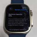 Apple Watch Ultra 2 [GPS + Cellular, 49mm] - Titanium Case with Blue Ocean Band, One Size 