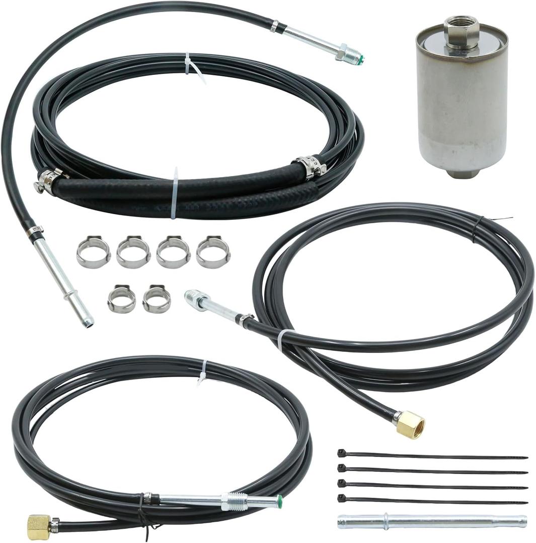 NFR0013 Fuel Line Replacement Kit, Replacement for Chevrolet Replacement for GMC Gas Trucks 1988 1989 1990 1991 1992 1993 1994 1995 1996 1997