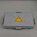 Hrensaw Medium Outdoor Electrical Box(10.6x5.5x4.5inch),Weatherproof Connection Box w/6 Cable Entry,IP54 Waterproof Extension Cord Cover Protect Power Strip,Timer,Plug,Holiday Lights,Grey