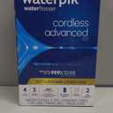 Waterpik Cordless Advanced 2.0 Water Flosser For Teeth, Gums, Braces, Dental Care With Travel Bag and 4 Tips, ADA Accepted, Rechargeable, Portable, and Waterproof, White WP-580