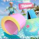 HeySplash Toddler Swim Vest, Toddler Floaties Fit 10-20-30-50-55 Lbs, Children Swimming Jacket 1-2-3-5-6 Year Old, Kids Float Swim Jacket Arm Water Wing, Puddle Pool Jumper Swim Aid,Boys,Girls ,Nios C-Fishtail, for kids 22-55 lbs