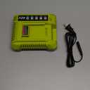 Replacement for Ryobi 40V Battery Charger, OP401 Charger Compatible with Ryobi 40V Lithium Battery OP4040 OP4050 OP4050A OP40601 OP4026 OP4015 OP4030 Fast Charger
