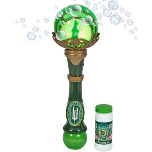 Wicked Elphaba Light and Sound Musical Bubble Wand, Includes Bubble Solution