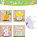 4 Pack Easter Wooden Puzzles for Kids Toddler Easter Basket Stuffers Toys Gifts Party Favor Boys Girls Classroom Exchange Toys