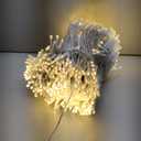 KNONEW 720 LED 337FT Christmas Lights Outdoor Clear Wire Color Changing String Lights with 11 Modes & Timer Dimmable Fairy Light for Xmas Tree Roof Yard Wedding Decorations(Warm White to Multicolor)