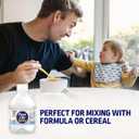 Pure Life Baby, Purified Water with Minerals Added for Taste, Ideal to Mix with Formula or Cereal - No Fluoride Added & 3x Filtered for Quality - 8 Fl Oz Mini Bottles (EXP 11/30/26)