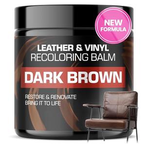 Leather Recoloring Balm, Color Restorer, Scratch Remover, Couch Paint and Repair, Leather Balm for Couches