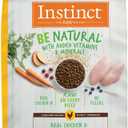 Instinct Be Natural, Natural Dry Dog Food, Raw Coated Kibble - Real Chicken & Brown Rice, 25 lb. Bag (25 Pound (Pack of 1))