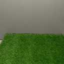 Dog Crates Kit with Artificial Grass and Dog Crates Cover, 27 Inch Double Door Collapsible Metal House for Dogs and Cats, Dog Cage with Leak-Proof Pan Tray, Travel, Indoor and Outdoor Dog Kennel