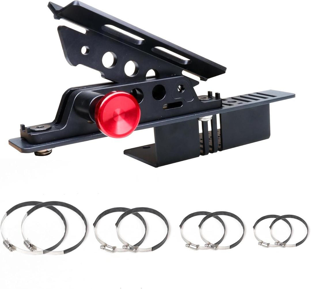 Quick Release Fire Extinguisher Mount Compatible with 2021 2022 2023 2024 2025 2026 Ford F150 Truck Accessories Fire Extinguisher Holder Mounting Brackets for 2021+ Ford F150 Vehicle, Aluminum