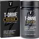 InnoSupps T-Drive Magnum Testosterone Booster & Muscle Builder, 30 Servings, EXP 11/2027