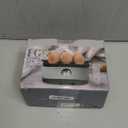 COOK WITH COLOR 6-Egg Capacity Egg Cooker – For Soft, Medium, Or Hard-Boiled Eggs, Rapid Cook Time, Auto Shut-Off & Boil-Dry Protection – Includes Tray, Measuring Cup & Lid – 210W Egg Maker, Sage