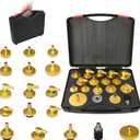 OURANTOOLS Brake Bleeder Kit - 17PCS Master Cylinder Bleeding Kit Tool with Quick Connector for Honda, Toyota & Most Vehicles - Brake Fluid Bleeding & Refill