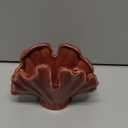 Ceramic Sponge Holder,Sponge Holder for Kitchen Sink,Compact Sink Caddy Organizer, Dish Sponge Holders,Farmhouse Kitchens Decor Cute Gadgets Accessories,Christmas Kitchen Decor(Red)