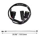 Tour Luggage Pack Quick Disconnect Wiring Harnesses,Plug-n- Play Power tap Harness for Harley Touring 14-24,for Road King, Road Glide, Street Glide, Electra Glide Standard and Select CVO