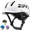 ZIFFY Kids/Toddler Bike Helmet, Adjustable, Lightweight, Safety Certified Scooter Helmet for Boys & Girls with Washable Inner Lining, 2 Sizes, 4 Colors  Fits Toddlers to Youth by Jova (Medium, White)