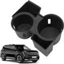 Cup Holder Insert Fit for Kia EV9 2024 2025 Center Console Cup Holder Protection Interior Decoration Accessories