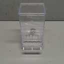 Rypet No Mess Bird Water Feeder Dispenser Set Automatic Bird Feeder Transparent Food Container Cage Acrylic Parrot Feeders Accessories for Small Birds Parrot Cockatoo Canary (Feeder + Drinking Bottle)