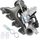 Turbo Turbocharger Compatible with 2011-2015 Cruze & 2016 Cruze Limited, for 2013-2021 Trax & 2012-2020 Sonic & 2013-2021 Encore, 1.4L Engines, Replace# 55565353 667-203, OE Quality
