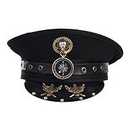 COSDREAMER Women's Burning Man Hat Festival Military Captain Party Hats