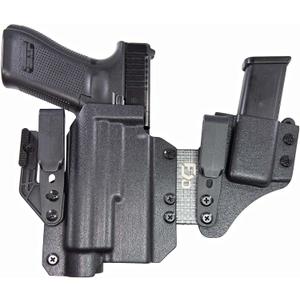 FDO Industries IWB Lightbearing Kydex Holster +1 Flex w/Claw and Optic Cut- Made in USA