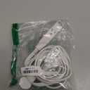 DEWENWILS 360 Rotating Flat Plug Extension Cord, 25FT Extension Cord Rotating Plug, 3 Prong 16/3C Grounded Flat Power Cable for Indoor Narrow Space, 13A/125V/1625W SJT-3, ETL Listed, White