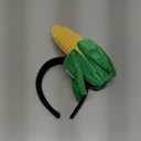Nicky Bigs Novelties Mini Food Hat Headband Crazy Funny Silly Party Hats Vendor Costume Attire Accessory Headband for Adults (Corn Cob)