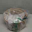 Plug in Pendant Light Hanging Lights with Plug in Cord Hanging Lamp Boho Rattan Dimmable Wicker Bamboo Woven Shade Hemp Rope Ceiling Light Fixture for Living Room Bedroom Kitchen