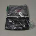 EPAuto Waterproof Car Garbage Can with Lid and Storage Pockets, 2.5 Gallon, Black