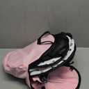 Portable Cat Playpen with litter box area, Foldable Pet Dog Playpen, for Kitten Puppy Play Pen Indoor/Outdoor, Cats Enclosure Cages Tent with Carrying Case, 600D Oxford 8-Rods, 32"x24"x22", Pink