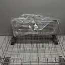 UPGRADED WD28X26099 Dishwasher Lower Rack-304 Stainless Steel Compatible with General Electric GE Dishwasher Racks GDT535PSM0SS GDF510PSM0SS With WD28X10128 Silverware Basket & Dishwasher Rack Wheels
