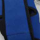Dog Knee Brace Hind Leg - Orthopedic Brace for Dogs - Integrated Support Strap for Canine Cruciate Ligament, Luxating Patella, Dislocation Injury - Includes Bandana Collar - Blue & Black