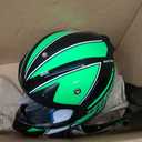 Kids Dirt Bike Helmets Youth ATV Helmet, Kids Motocross Helmet DOT Approved | Full Face Riding Gear Set with Goggles, Gloves & Visor for Teens, Fits Dirtbike, Off Road, UTV, BMX, Four Wheeler, Motorcycle, Medium, Green