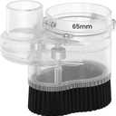 65mm CNC Dust Shoe, Compatible with Most 65mm Spindle Motor Router, Hose Adapter 38mm (1.5)