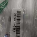 White Tension Curtain Rod for Windows 28 to 48 inch, Adjustable Expandable Pressure Spring Curtain Rod No Drilling, 7/8" Curtain Rod for Bedroom Doorway Closet Door