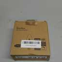 LED Candelabra Light Bulbs, 40 watt Equivalent Chandelier Bulbs, E12 LED Bulb Dimmable, 2200K Amber Warm, B10 Candle Light Bulb, 90+CRI, 400LM, Amber Glass Finish, 6 Pack