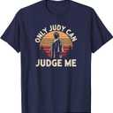 Only Judy can Judge me Vintage Memes T-Shirt (Large)