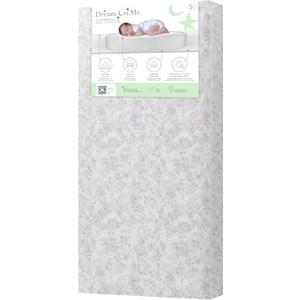 Dream On Me Serene Snooze 2-in-1 Crib Mattress, Dual-Sided for Infants & Toddlers, Waterproof Cover, GREENGUARD Gold Certified, Fits Full Size Crib & Toddler Bed, 52 x 28 x 5