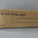 ALUSSO LED Shop Lights 4FT for Garage, 4800LM Super Bright, Adjustable 2700K 3000K 4000K 5000K 6500K, 120V, Warm to Cool Daylight Linkable Shop Lights for Workshop/Basement, ETL Listed, 4 Pack