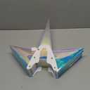 SUNBEAUTY 24 Inches Iridescent Christmas Lights Stars Lanterns Christmas Lanterns Hanging Moravian Star 3D for Wedding Birthday Christmas Home Party Decorations (Colorful Large Stars - 1)